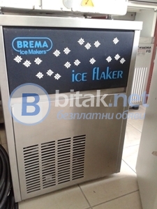 1.втора употреба ледогенератор внос от италия марка brema  40 кг. за 24 часа. цена от 850л