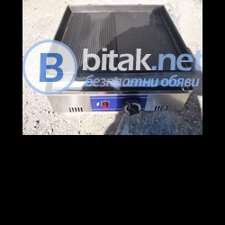 Газова скара  тип плоча турска от чугун или стомана на ток или на газ 50/40см. и 70/40см.,