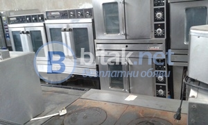 1.фурни със горещ въздух на газ за печене готвене за пици и закуски от неръждавейка  произ