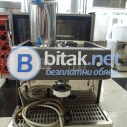 1.кафе-машина италианска втора употреба  марка clasica  със една група  ( ръкохватка )