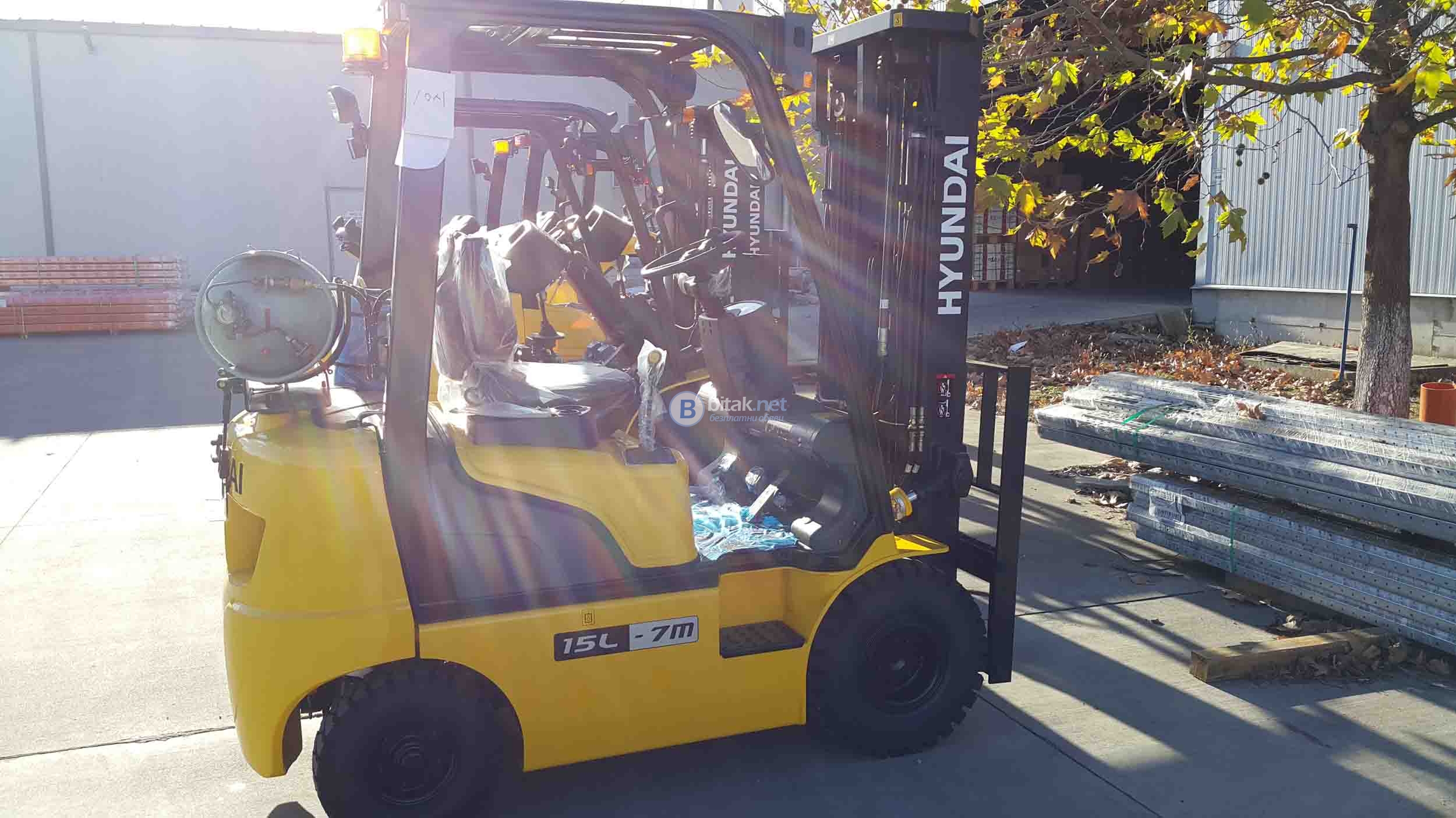 Газокар hyundai 15l - 7m