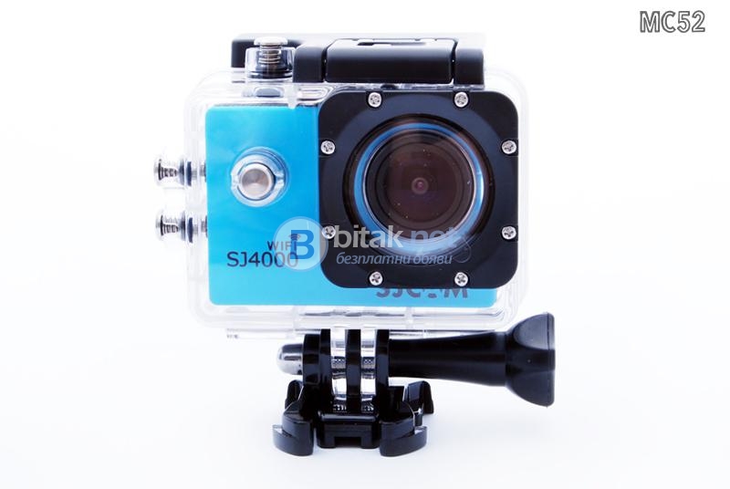 Спортна камера sjcam sj4000 wifi - синя