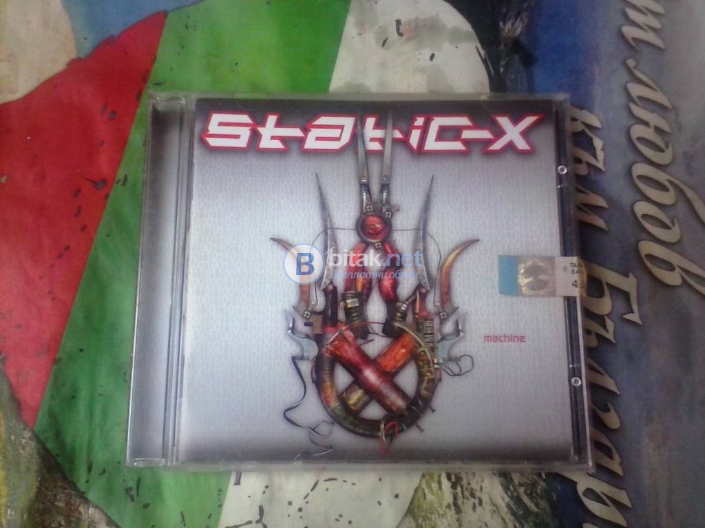 Продавам оригинално аудио cd: ”static-x - machine”