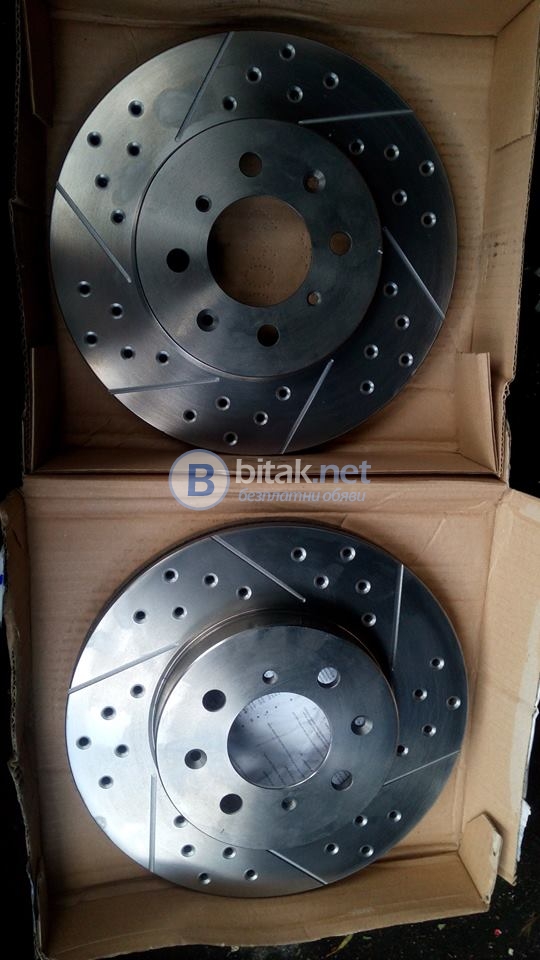 Пробиване и рязане на спирачни дискове