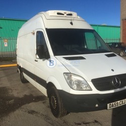 Продавам Хладилен Mercedes Sprinter 313cdi mwb / 2010г. / от +7 до - 5 % / Дълга база - общо тег 3,5