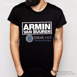ПРОМО ЦЕНА! Музикални МЪЖКИ и ДАМСКИ тениски с ARMIN VAN BUUREN принт! Поръчай модел С ТВОЯ ИДЕЯ!