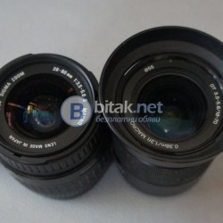 2 MACRO обектива!!!Sony DT18-70mm,Sigma Canon 28-80mm