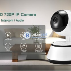 Камера за домашна сигурност Безжична Smart WiFi камера WI-FI Аудио записващо наблюдение