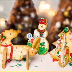 Коледни резци за 3D бисквитки