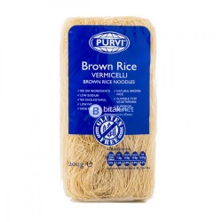 Purvi's Brown Rice Vermicelli / Първи'с Кафяво Оризово Фиде 200гр;