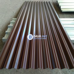 Вълнообразна пластифицирана ламарина Sn27x100-1000 в София