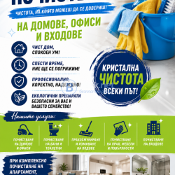 Професионално почистване на домове и офиси
