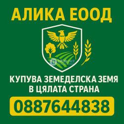 Алика Еоод купува земеделска земя в цяла България- и идеални части