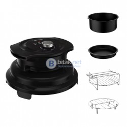 Мултикукър, Tefal LF101810 FRY TURBO CRISPY LID BLK EU